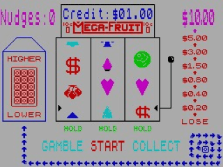 Mega Fruit screenshot 2 for ZX Spectrum